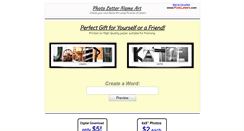 Desktop Screenshot of photoletters.com